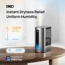 DREO 6L Humidifiers for Bedroom, Smart Warm & Cool Mist for Large Room, 60Hr Quiet Runtime for Baby, Plant, Humidity Sensor, Indicator Light, 12H Timer, Google/Alexa, HM713S