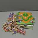 Baseball Blocks Toy Playset, Wooden Baseball Figures with Assembly Ballpark, Baseball Learning Toys, Mini Baseball Games, Baseball Player Figurines, for Kids, Toddlers & Families