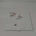 U Brands Magnetic Dry Erase Board White Board, 14" x 14", Frameless, Includes Marker and Magnet