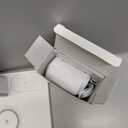 Alarm Clock Charging Station for Bedrooms, 7 in 1 Wireless Charging Station, Magnetic Charger with Night Light Bedside Clock for iPhone 17 16 15 14 13 12 Pro Max, Apple Watch, AirPods (White)