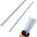 Sliding Shower Door Side Seal Set 80In. 2PCS, Frameless Glass Seal Strip, Shower Door Sweep, Stop Shower Leaks and Create a Water Barrier (2 Seals for 3/8" Glass Sliding Shower Door)