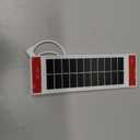 1pcs Solar Panel 1.3W5.5V, Suitable for Electric Blinds Smart Blinds, USB-C Plug Mobile Solar Power Generation, Installed on Window Solar Power Panel