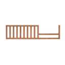 Evolur Stilnovo Mid Century Convertible Crib Toddler Guard Rail I Full Assembly I Lasting Quality, Sugar Cane