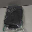 ONFAON Lunch Bag for Men/Women, Insulated Reusable Lunch Box Leakproof Cooler Tote Bag Freezable With Adjustable Shoulder Strap For Office Work Picnic Beach (Black) (7.5L)