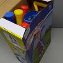 Liberry Toddler Golf Set with Putting Mat for 2 3 4 Years Old Boys Girls, Upgraded Kids Golf Cart with Unique Shoulder Strap Design, Indoor and Outdoor Golf Toys Gifts