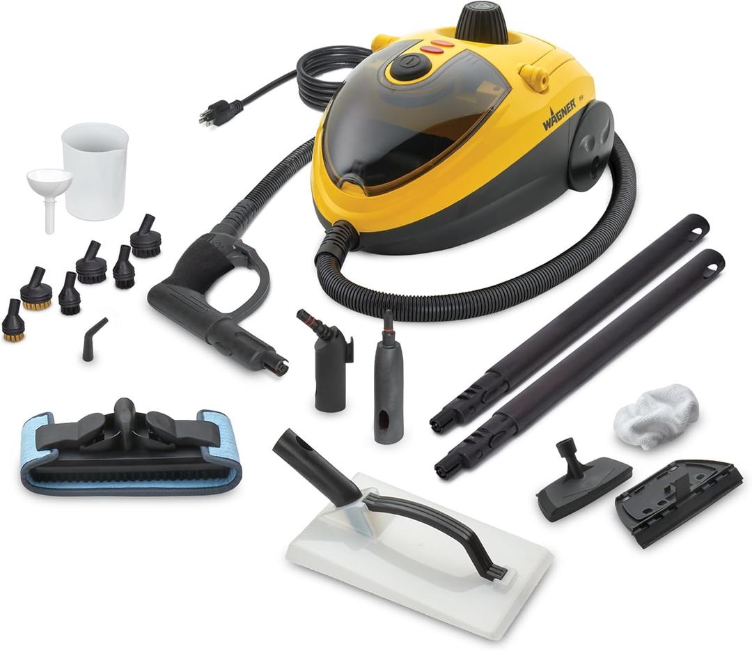 Wagner Spraytech 915e Multipurpose Steam Cleaner, 18 Accessories