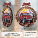 Off-Road Car Christmas Ornament 2025 - Offroad Extreme Adventure Gifts for Men Dads Brothers, Unique for Car Lovers, Outdoor Adventure Lovers Gift Ideas