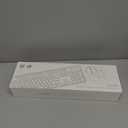 Wireless Keyboard and Mouse, Typewriter Full Size Keyboard with Number Pad and 2 in 1 USB Connected Mouse for Windows 7/8/10, Laptop, Desktop, PC, Computer (Off-White)