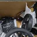 BlessReach Steerable Knee Walker Deluxe Medical Scooter for Foot Injuries Compact Crutches, with Dual Rear on-Wheel Brake and Shock Absorption Under The Knee pad, Black