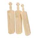 22 Inch 3-Pack Unfinished Wood Paddles Wooden Greek Paddles for Crafts Sorority/Fraternity/DIY Project/Gifts/Wall Decor