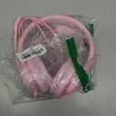 Wireless Gaming Headset with Noise Canceling Microphone for PS5, PC, PS4, 2.4G/Bluetooth Gaming Headphones with USB and Type-c Connector, Wired Mode for Controller - Pink