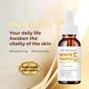 Luxury Hydrating Face Serum with White Truffle & Ceramide  Brightening, Nourishing & Plumping Serum for Glowing Skin  Infused with Shea Butter, Avocado Oil & Botanical Extracts