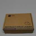 Fida Retractable Dog Leash, 16 ft Dog Walking Leash for Small Dogs up to 26 lbs, 360 Tangle Free, Black