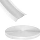 RV Trim molding Screw Cover, 3/4-inch Wide White Vinyl RV Trim for RVs, Campers and Travel Trailers(25 FT)