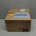 C9 LED Christmas Lights Outdoor, 68 Feet 100 LED Strawberry String Lights With 100 Spring Clamps, Waterproof Commercial Grade Extendable for Outside Roofline Patio Home Xmas Decoration, Warm White