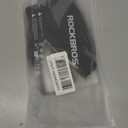 ROCKBROS Cycling Gloves for Men Women - Breathable Gel Pad Road Mountain Bike Gloves - Touch Screen Anti-Slip MTB Gloves for Cycling Workout Outdoor Sports (Medium, Full Black)