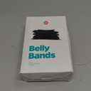 Pet Parents Washable Belly Bands for Male Dogs (3pack) + Extenders of Durable Dog Diapers Male, Premium Male Dog Diapers & Dog Wraps (Medium 16-20"), Black)