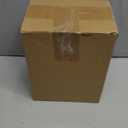 Maxcheck 100 Pack Christmas Cookie Boxes with Window - 4 x 4 x 2.5 Inches Treat Boxes for Bakery, Candy, Party Favors - Includes Twine and Gift Tags