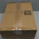 OUTON Floor Lamp with Shelves, LED Shelf Floor Lamp with 1 USB & 1 Type C Ports, 1 AC Outlet, 3 Color Temperature, Storage Display Wood Column Tall Standing Lamp for Living Room, Bedroom Office, Grey (Gray)