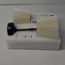 JACKYLED Cordless LED Table Lamp, 3 Color Lights with Dimmer, 5400mAh Battery Operated Rechargeable, Wireless Lamp Portable for Bedroom Living Room Kitchen Counter (2 Pack-Antique Black)