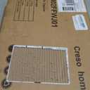 File Organizer Desktop, Wood Desk Organizer with 3 Adjustable Shelves, Mail Paper Sorter for Office, Home, File Holders for Envelopes, Mail Supplies or Magazines, Rustic Brown (15.83"L x 9.25"W x 11.1"H)