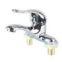 Glomora Bathroom Faucet, Zinc Alloy 2-Hole Mixer Tap, Single Handle Bathroom Sink Faucet, 2 Hole Single Handle Hot and Cold Water Mixer Tap, for Hot and Cold Water, Bathroom Faucet, for Home and Hotel