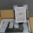 eletecpro Aluminum Gallery Wall Frame Set of 10, Including 2Pcs 8x10, 4Pcs 5x7, 4Pcs 4x6 Photo Frames for Wall or Tabletop Display, Multiple Sizes Picture Frames Collage Wall Decor, Black