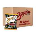 Zapp's New Orleans Voodoo Potato Chips, 42 Count - Crunchy, Gluten Free Snack with Salt, Vinegar, and Smoky BBQ Flavors, Best By: Oct 13, 2025