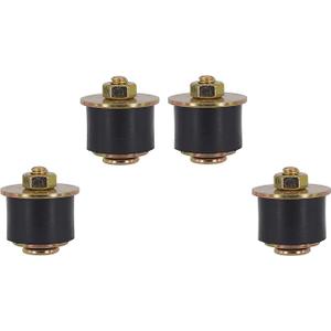 4 Pack Rubber Expansion Plug 1-1/8 inch to 1-1/4 inch 28mm -31mm Rubber Freeze Plug