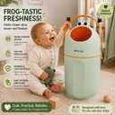 Bebetaje Diaper Pail with Odor Control, Uses Regular Trash Bags, Green