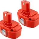 ADVTRONICS 2 Pack 18V 3.5Ah 1822 Replacement Battery 1823 1833 1834 1835 1835F 192828-1 192829-9 193061-8 193102-0 193140-2 193159-1 193783-0, Ni-MH