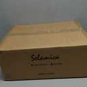 Selamica Ceramic Dinnerware Sets, 12-Pieces Plates and Bowls Sets, Scratch Resistant Dishes set for 4, Dishwasher & Microwave Safe, Assorted Colors