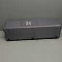 Pamo Babe Portable Crib Baby Playpen with Mattress and Carry Bag Grey