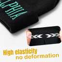 Winter Hat Cities Beanie for Men and Women Knit Cuffed Cap Perfect for Gifts (Black)