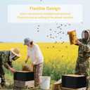 Winter Bee Hive Wrap for 8 and 10 Frame Bee Hives,3 Layer Adjustable Beehive insulation Wrap Beekeeping Supplies,600D Oxford Insulated Wrap Beehive Protection Cover Waterproof Windproof 76.5"x24.8"