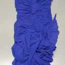 Floerns Women's Ruffle Ruched Cami Dress Draped Split Elegant Bodycon Maxi Dresses, Medium