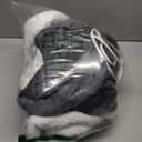 Heated Blanket Wearable Electric with Sleeves & Foot Pocket, Heating Blanket with 8 Hours Auto Off 10 Fast Heating Levels, Machine Washable, Gift Idea, 52*72+18 (Gray)