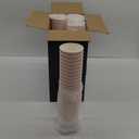 Lamosi Coffee Cups 12 oz, Disposable Paper Coffee Cups, Disposable Cups,12 oz Hot Cup,12oz Paper Insulated Cup for Cold Hot Drinks (No Lids)