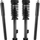 MOSTPLUS 172248 5797 2x Front Complete Strut Spring Assemblies Compatible for 2005-2010 Dodge Charger Magnum Chrysler 300 (Front and Rear Struts(Set of 4))