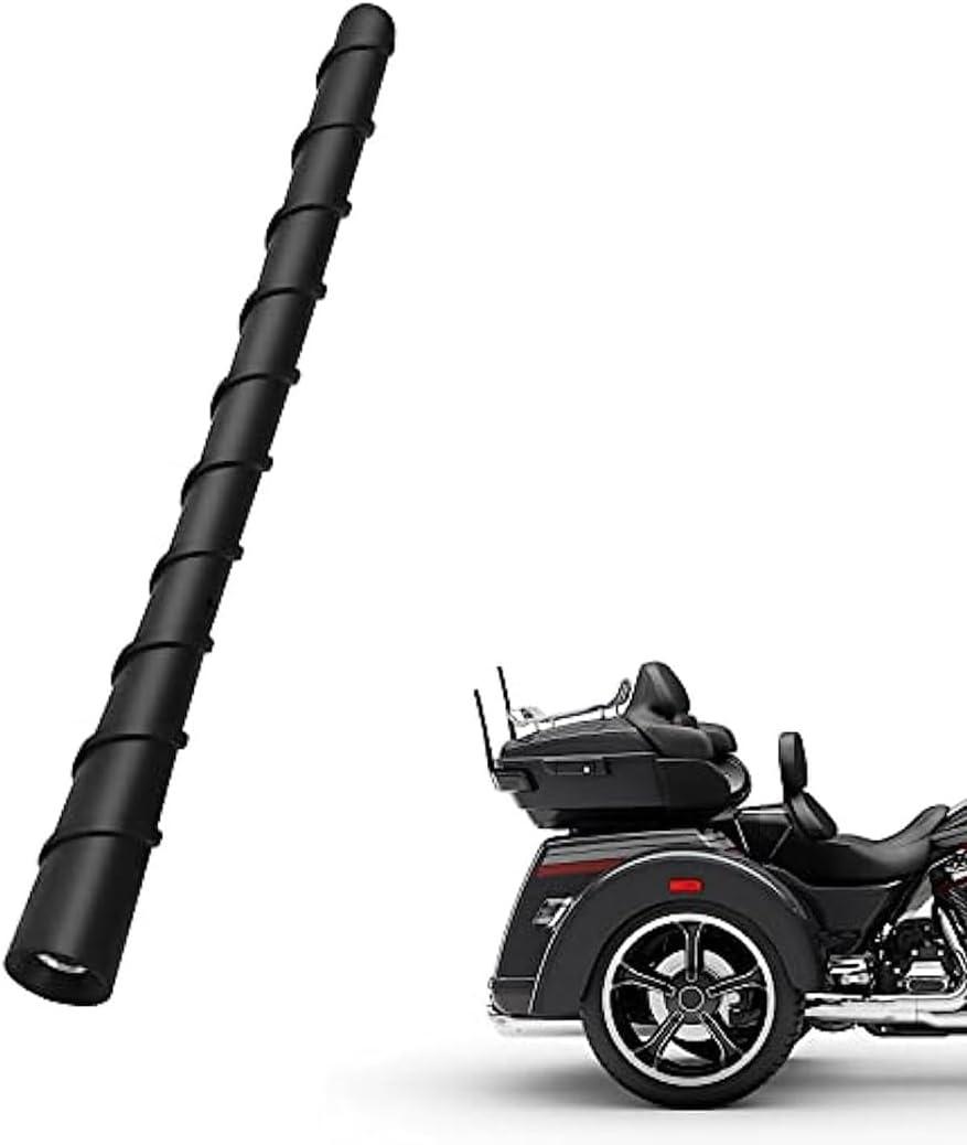 1Pcs 8Inch Motorcycle Antenna FM/AM Receiving Rubber Antenna Compatible For Harley Davidson 1989-2023 Motorcycle Accessories