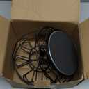 FlagShip K cup Holder Carousel 3 Tier for Keurig Pod Holder Metal DIY Install Small for K-cup Storage Stand 21 K Pod Storage