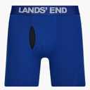 Lands' End Men's Underwear 4-Pack Men's Boxer Briefs for Men Breathable Double-Brushed Polyester, Medium 