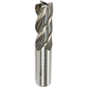 End Mill 3/4" Cutting Dia 3/4" Shank Dia End Mill Drill Bits for Cuttting Metal Stainless Steel Cast Iron