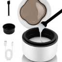 Mini Wax Warmer for Hair Removal – Portable Mini Wax Pot for Small Areas: Face, Nose, Eyebrow, Lip, Underarm – Compact Travel Kit for Men and Women