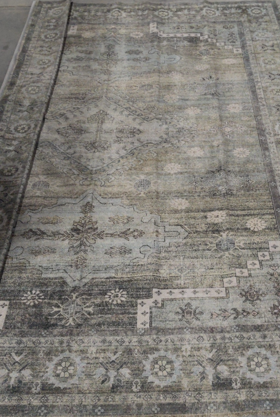 Artistic Weavers Hunza Vintage Oriental Area Rug, 10ft x 8ft ( Green )