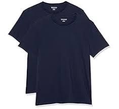 Gildan Men's Short Sleeve T-Shirts, Slim-Fit, Crewneck, Pack of 2 L