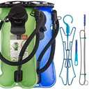 WACOOL 3L 3Liter 100oz BPA Free EVA Hydration Pack Bladder, Leak-Proof Water Reservoir