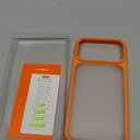 TORRAS Shockproof for iPhone 17 Pro Max Case with Camera Control Button, [12FT Military Grade Drop Protection] Enhanced Grip & Soft Touch Translucent 17 Pro Max Case with DIY Buttons, Neon Orange
