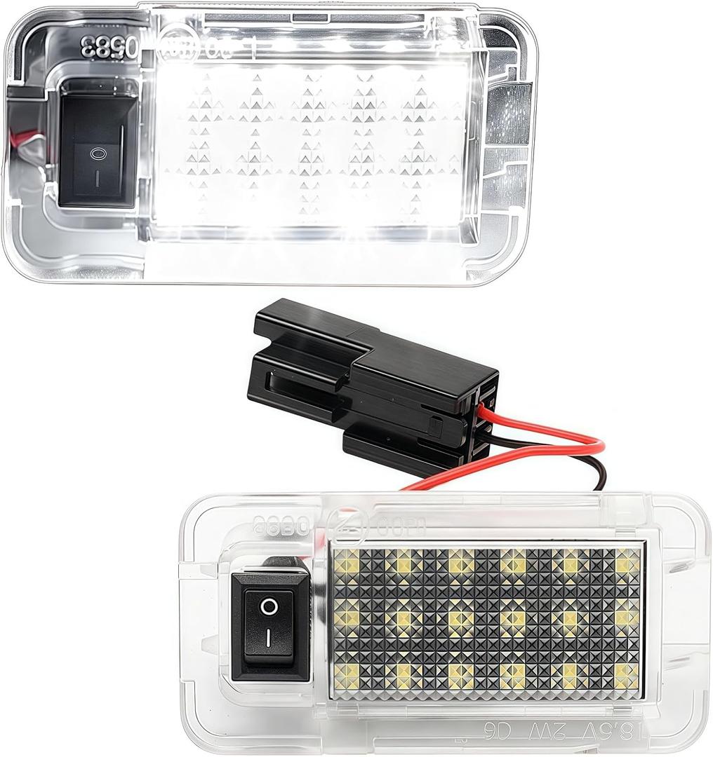 LED Trunk Cargo Light with Switch, Super Bright White Luggage Compartment Light Lamp Compatible with Toyota Highlander,Sienna,Venza,RAV4,Prius,Lexus RX350, CT200h, NX300h, GS350, Scion tC xB