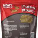 Meaty Treats Steaknight Delights Beef Flavor, 25-oz. (1.56 Pound (Pack of 1))